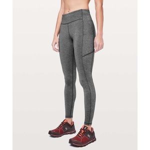 Deals for Lululemon Light Grey Leggings 